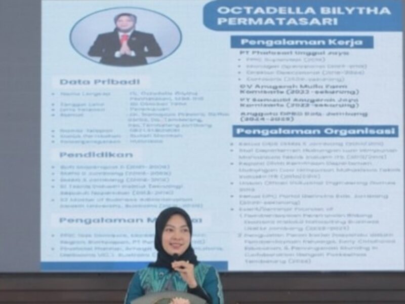 Wakil Ketua DPRD Jombang, Octadella Bilytha Permatasari