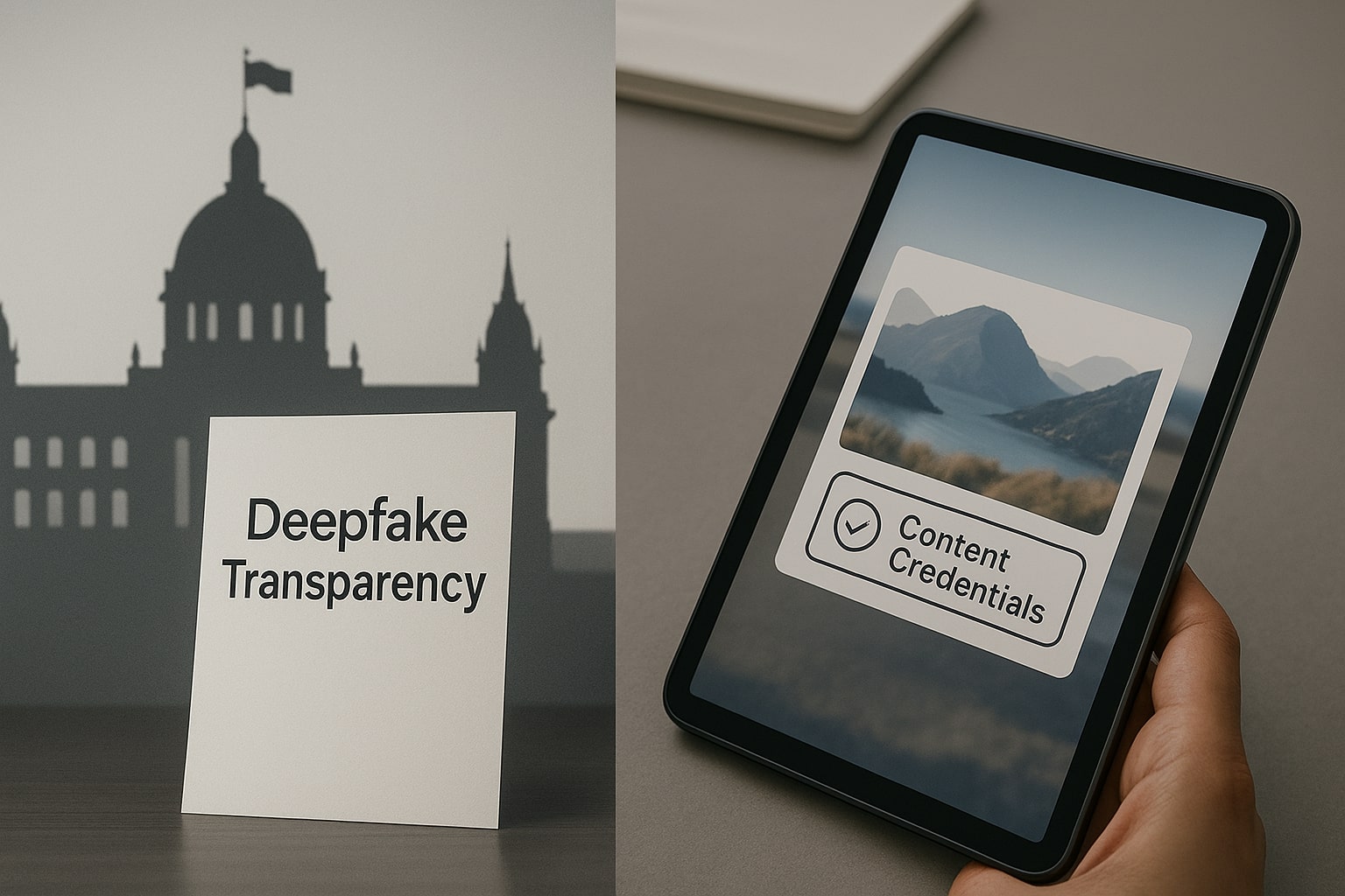 Di Eropa, transparansi jadi kewajiban; industri menambah provenance agar jejak konten tak mudah hilang.