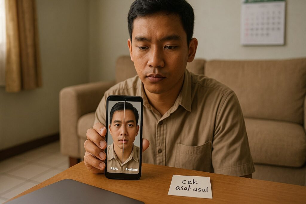 Ketika kamera tak lagi saksi, asal-usul konten jadi kompas.